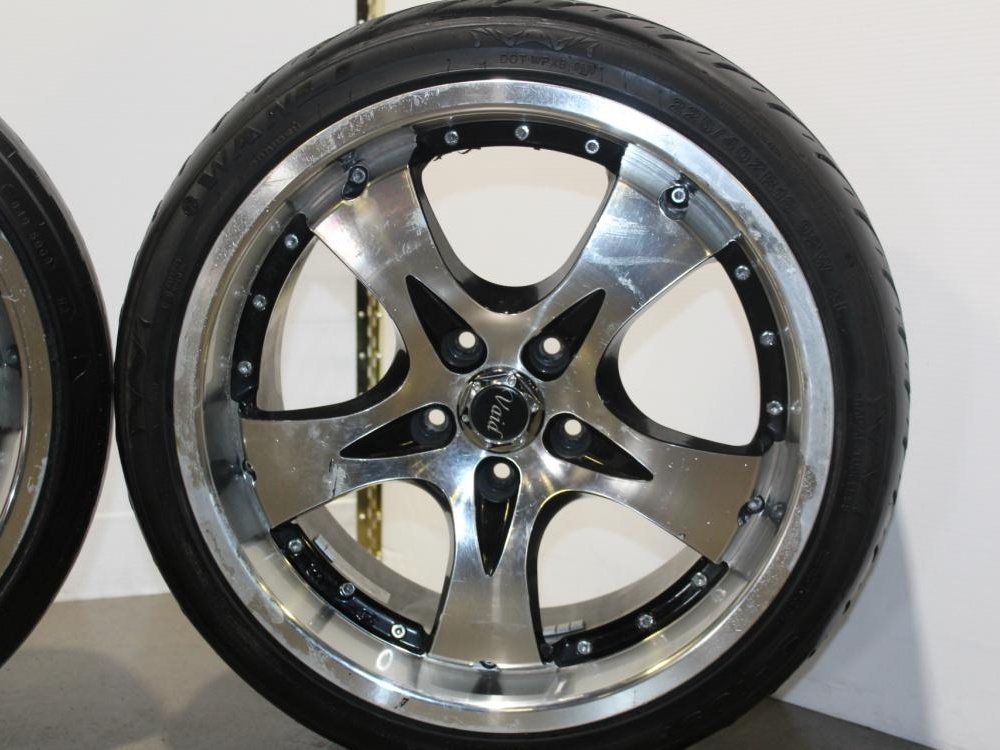 JDM VAID 255/35/R18 SPORT WHEELS/RAMS WITH TIRE