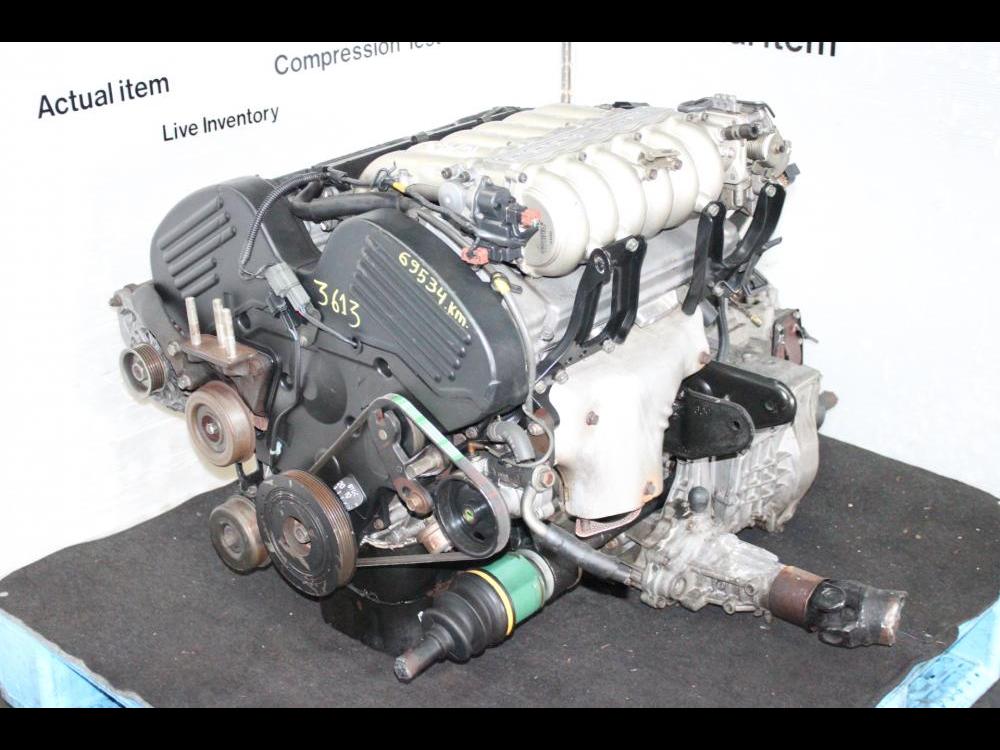 JDM 1994-1997 MITSUBISHI 3000GT DODGE STEALTH 6G72 3.0L ENGINE LONG BLOCK: Image 4