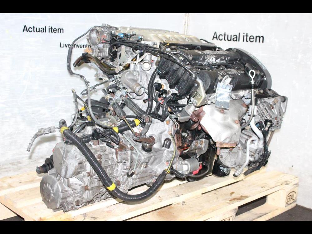 JDM 6G72 1994-1997 MITSUBISHI GTO 3000GT 3.0L V6 ENGINE STEALTH MANUAL AWD TRANSMISSION: Image 5