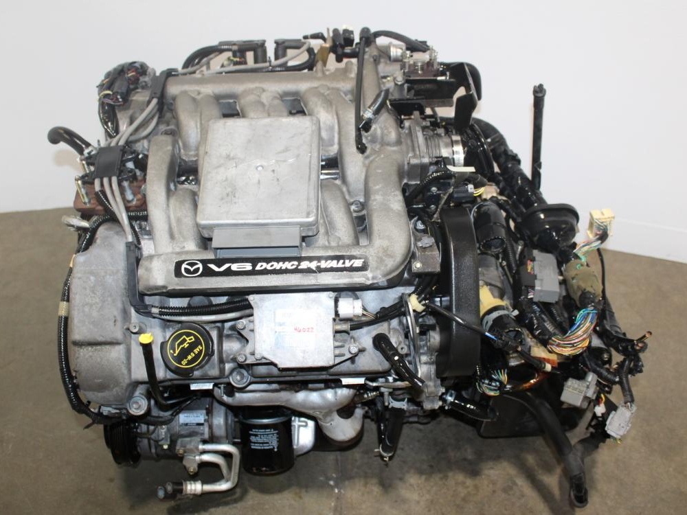 1999-2001 JDM MAZDA MPV GY 2.5L V6 ECU ENGINE AUTOMATIC TRANSMISSION: Image 1