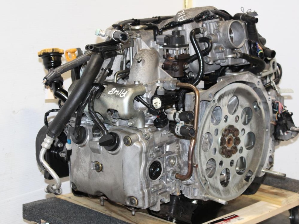 USED JDM SUBARU EJ25 SOHC 2.5L NON AVCS IMPREZA FORESTER OUTBACK LEGACY JMD MOTOR 2002-2005: Image 8