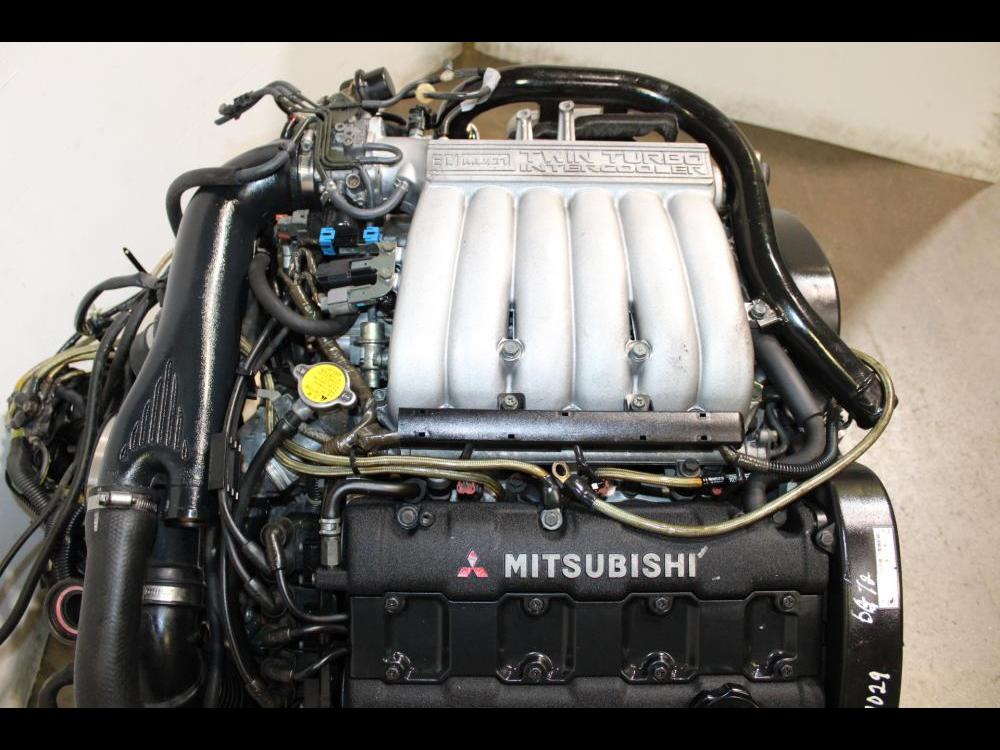JDM 6G72 MITSUBISHI GTO 3000GT 3.0L V6 MANUAL TRANSMISSION AWD ECU JDM MOTOR : Image 1