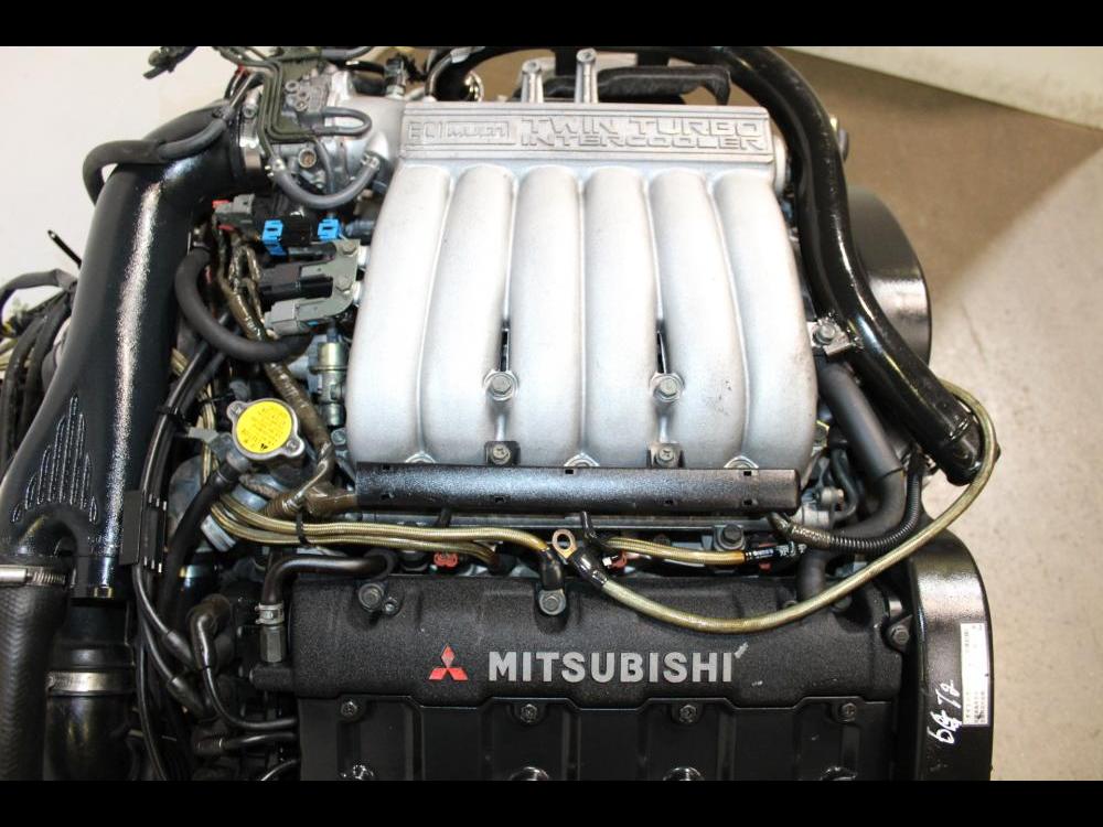 JDM 6G72 MITSUBISHI GTO 3000GT 3.0L V6 MANUAL TRANSMISSION AWD ECU JDM MOTOR : Image 2