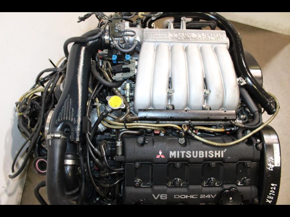 JDM 6G72 MITSUBISHI GTO 3000GT 3.0L V6 MANUAL TRANSMISSION AWD ECU JDM MOTOR : Image 3