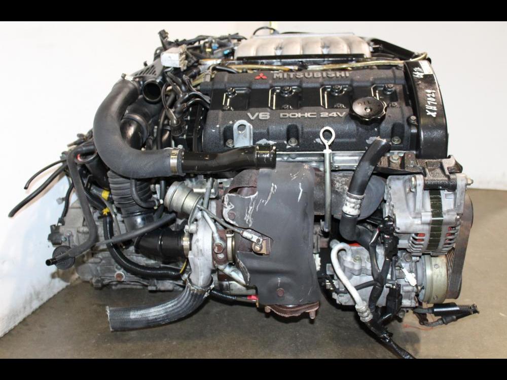 JDM 6G72 MITSUBISHI GTO 3000GT 3.0L V6 MANUAL TRANSMISSION AWD ECU JDM MOTOR : Image 5