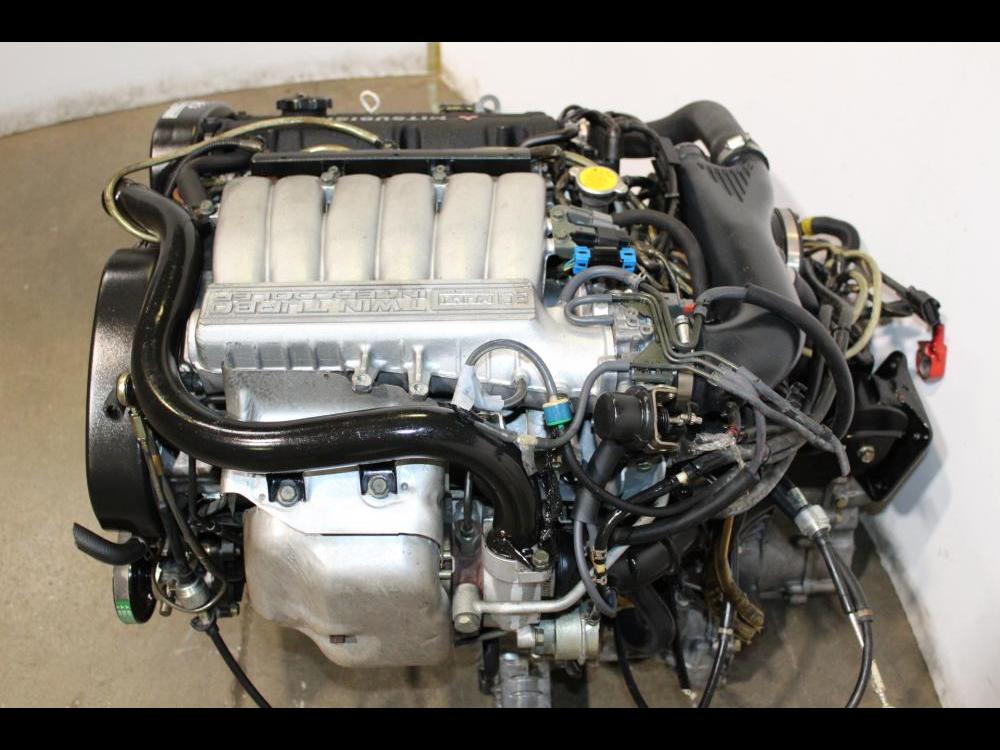 JDM 6G72 MITSUBISHI GTO 3000GT 3.0L V6 MANUAL TRANSMISSION AWD ECU JDM MOTOR : Image 10
