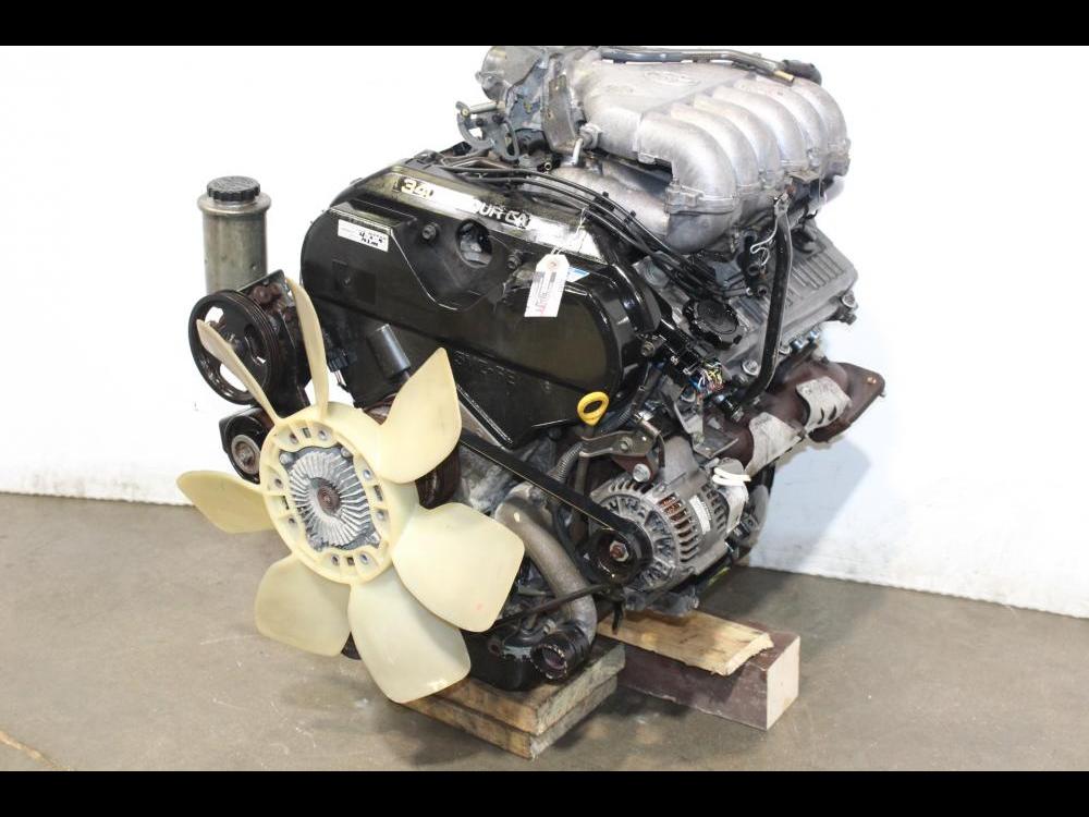 JDM TOYOTA 4RUNNER PICK UP T100 TACOMA 5VZ 3.4L V6 1996-2002 USED MOTOR ONLY: Image 1