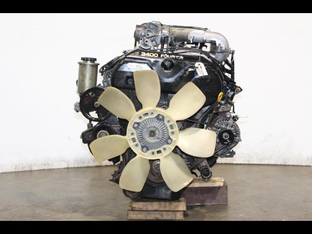 JDM TOYOTA 4RUNNER PICK UP T100 TACOMA 5VZ 3.4L V6 1996-2002 USED MOTOR ONLY: Image 4
