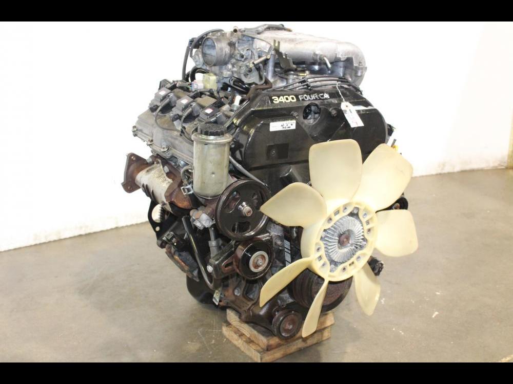 JDM TOYOTA 4RUNNER PICK UP T100 TACOMA 5VZ 3.4L V6 1996-2002 USED MOTOR ONLY: Image 9
