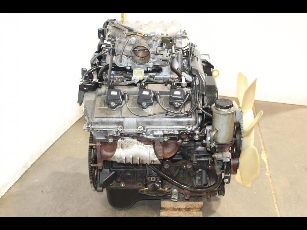 JDM TOYOTA 4RUNNER PICK UP T100 TACOMA 5VZ 3.4L V6 1996-2002 USED MOTOR ONLY: Image 5