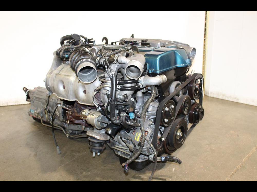 USED JDM 2JZGTEB JDM TOYOTA SUPRA ARISTO VVTI TWIN TURBO MOTOR  ENGINE 2JZGTE AUTOMATIC TRANSMISSION FOR SALE: Image 4