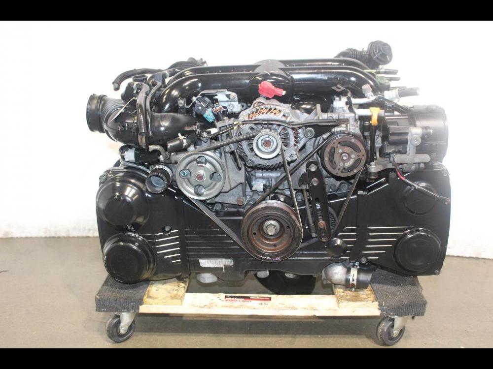 USED 2008-2014 JDM SUBARU WRX 2.0L DUAL-AVCS EJ20X PUMP JDM ENGINE ONLY: Image 1