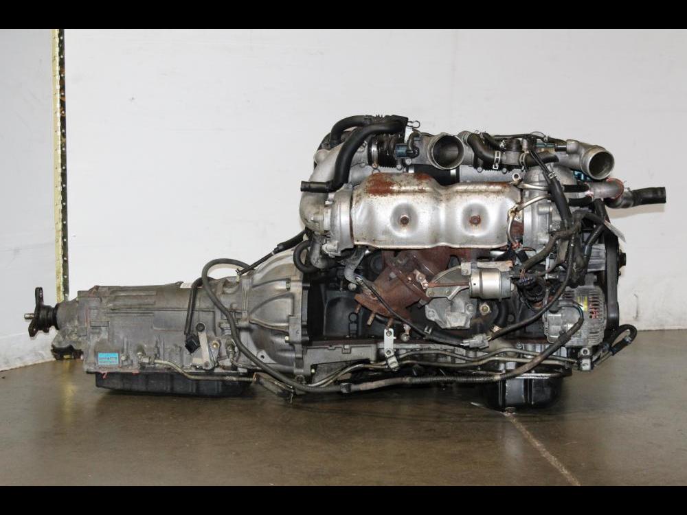 JDM ARISTO, SUPRA 2JZ 3.0L DOHC VVTI TWIN TURBO ENGINE AND AUTOMATIC RWD TRNASMISSION, WIRING, ECU: Image 10