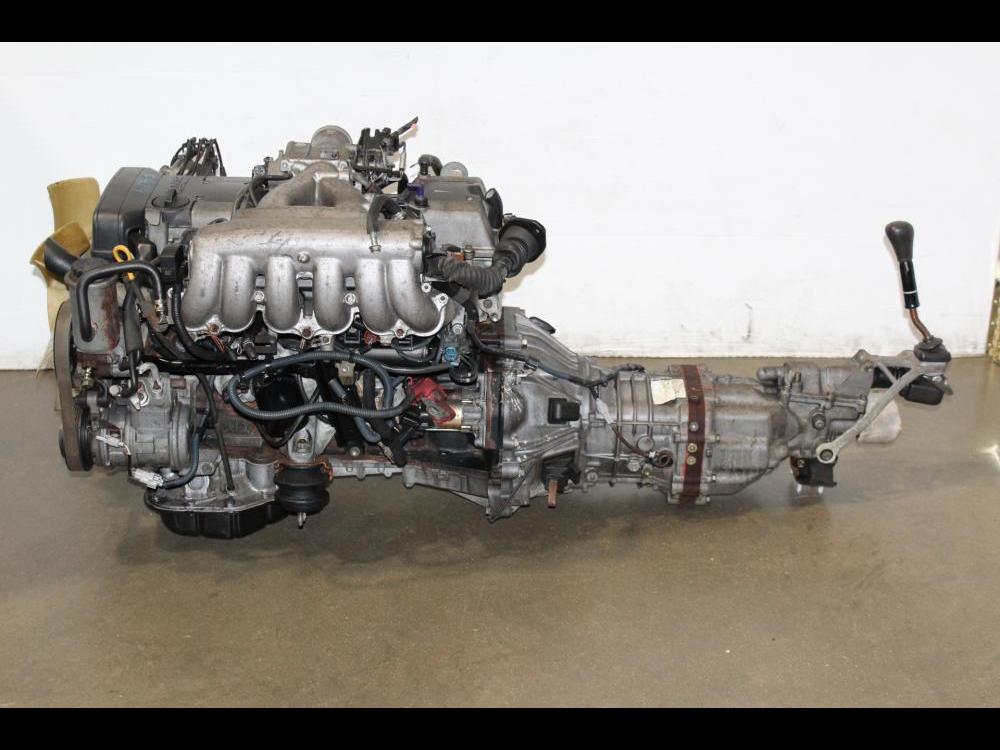 JDM TOYOTA 2JZ-GE NON VVTI ENGINE 5SPEED MANUAL TRANSMISSION: Image 1