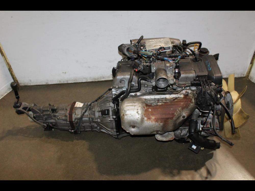 JDM TOYOTA 2JZ-GE NON VVTI ENGINE 5SPEED MANUAL TRANSMISSION: Image 12
