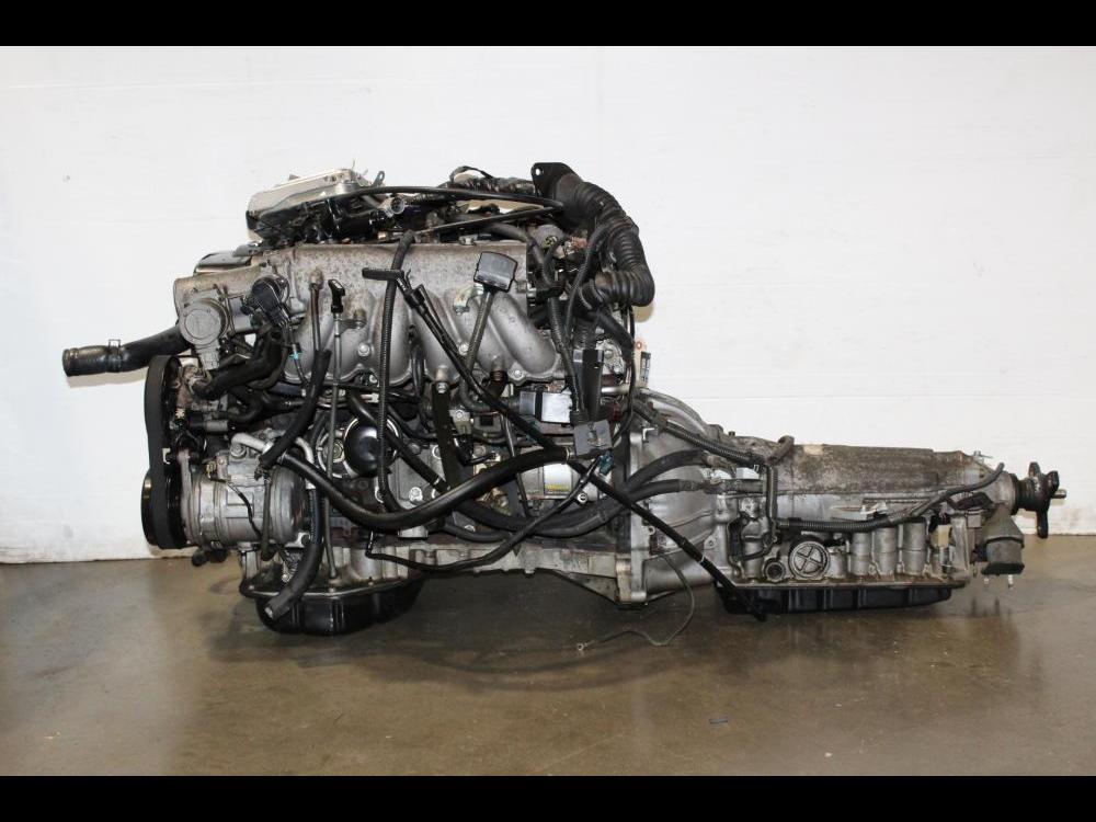 JDM TOYOTA 2JZGTE 3.0L TWIN TURBO ENGINE AUTOMATIC TRANSMISSION: Image 2