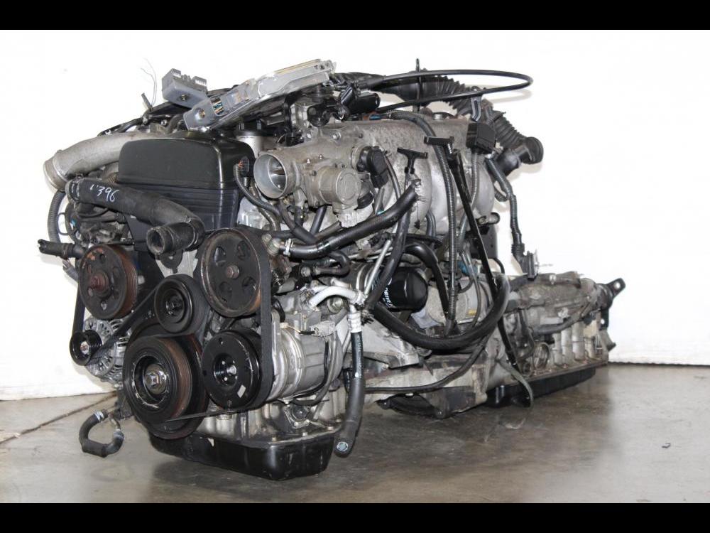 JDM TOYOTA 2JZGTE 3.0L TWIN TURBO ENGINE AUTOMATIC TRANSMISSION: Image 3