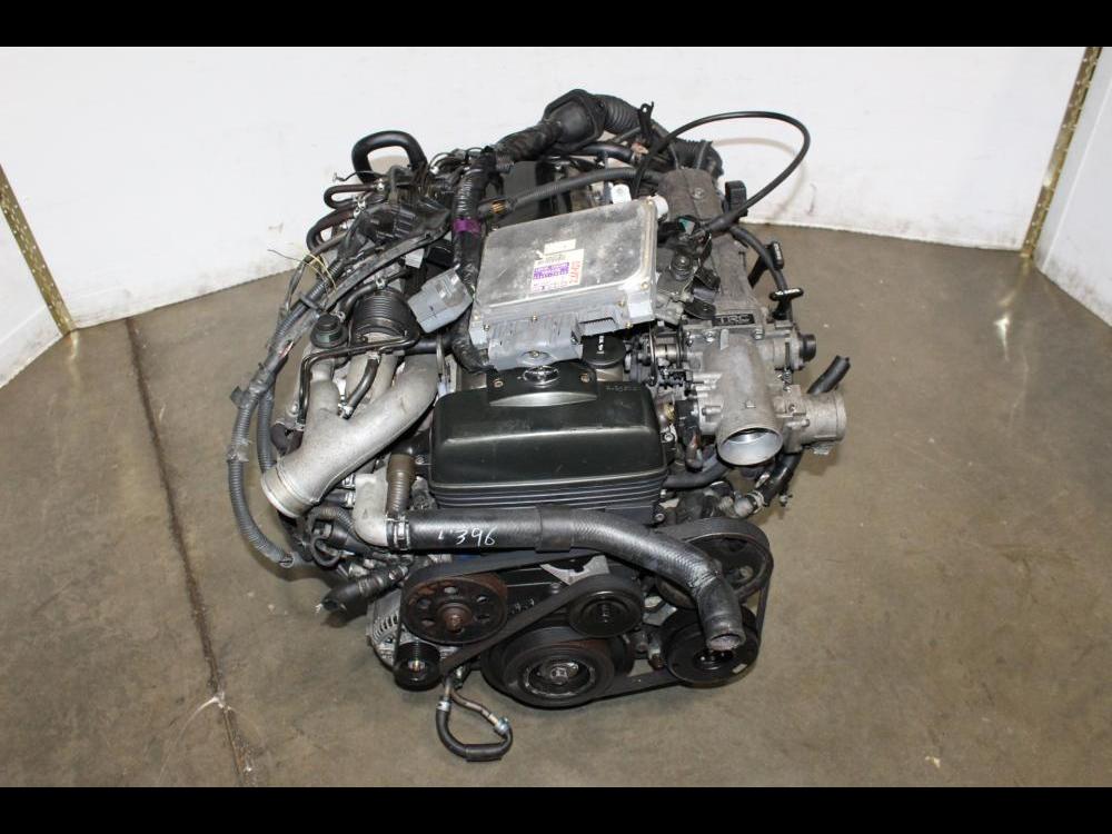 JDM TOYOTA 2JZGTE 3.0L TWIN TURBO ENGINE AUTOMATIC TRANSMISSION: Image 4