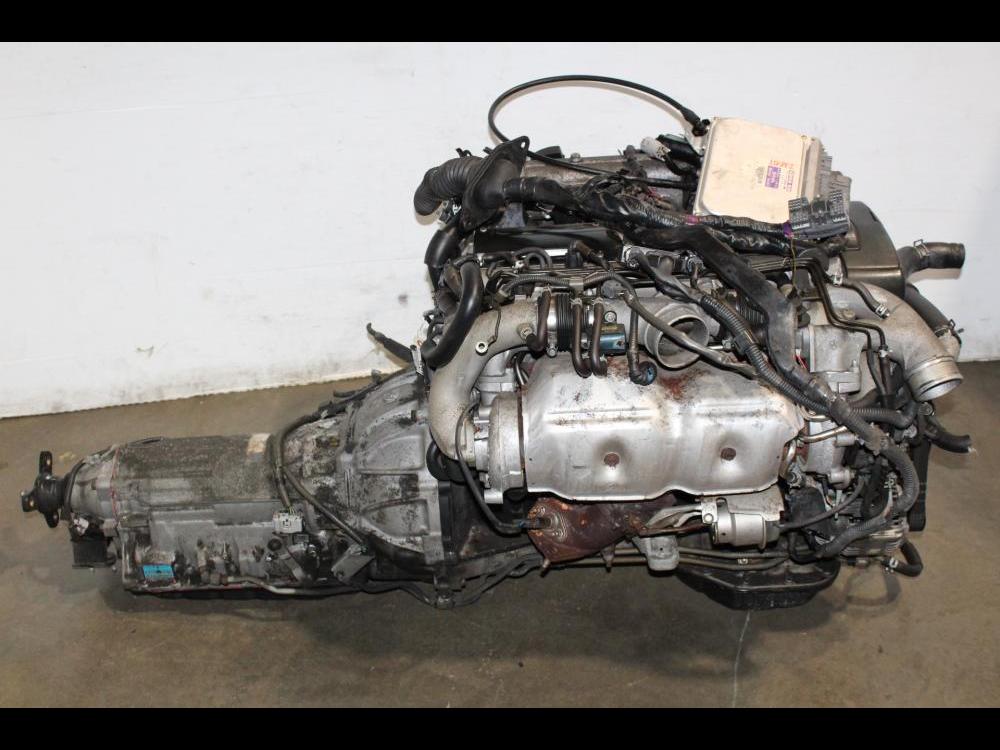 JDM TOYOTA 2JZGTE 3.0L TWIN TURBO ENGINE AUTOMATIC TRANSMISSION: Image 6