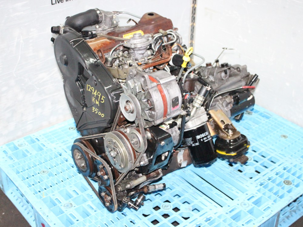 VOLKSWAGEN VW 1.6L DIESEL TURBO ENGINE AND MANUAL TRANSMISSION