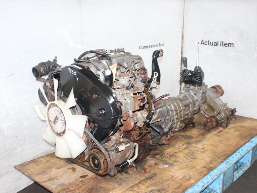 JDM MITSUBISHI MONTERO PAJERO 4D56 TURBO 2.5L DIESEL MOTOR 
