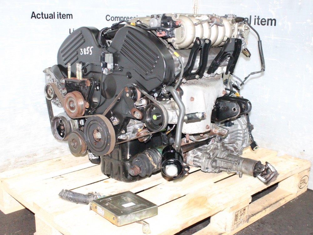 JDM 6G72 1994-1997 MITSUBISHI GTO 3000GT 3.0L V6 ENGINE STEALTH MANUAL AWD TRANSMISSION