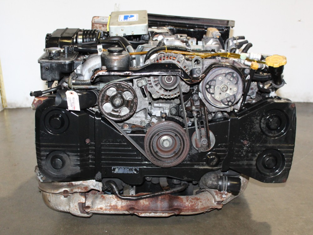 USED JDM SUBARU FORESTER EJ205 2.0L QUAD CAM AVCS TURBO ENGINE IMPREZA WRX EJ20 2002-2005