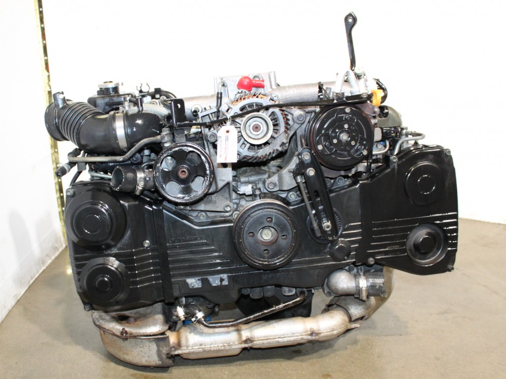 USED JDM SUBARU FORESTER EJ205 2.0L QUAD CAM AVCS 2002-2005 TURBO ENGINE ONLY IMPREZA WRX EJ20 FOR SALE