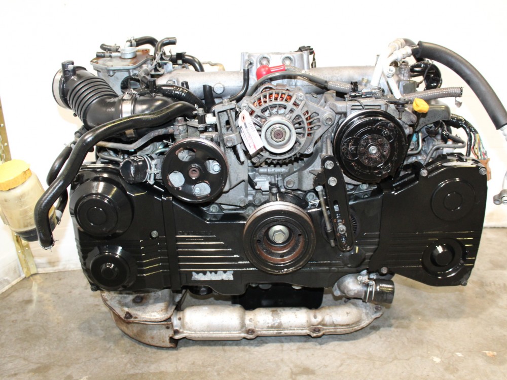 JDM 2002-2005 SUBARU FORESTER EJ205 2.0L QUAD CAM AVCS TURBO ENGINE ONLY IMPREZA WRX EJ20 FOR SALE