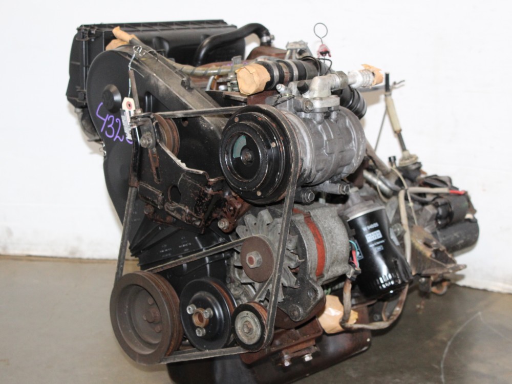 VOLKSWAGEN VW 1.6L DIESEL ENGINE AND MANUAL TRANSMISSION