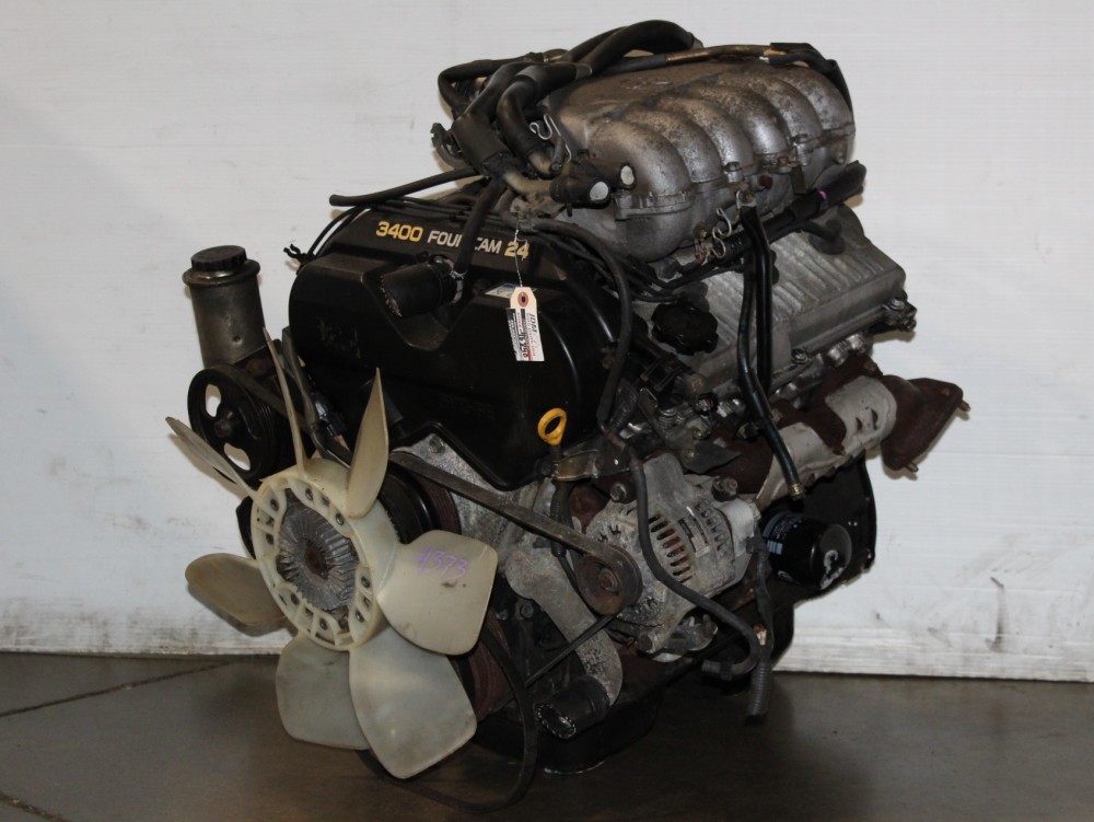 JDM TOYOTA 4RUNNER PICK UP T100 TACOMA 5VZ 3.4L V6 MOTOR ONLY