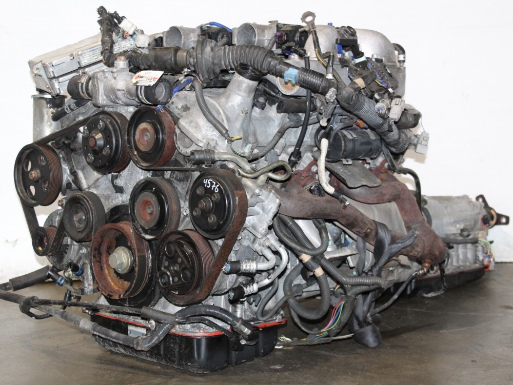 JDM TOYOTA CENTURY 1GZ-FE 12 CYLINDER 5.0L ENGINE LONG BLOCK