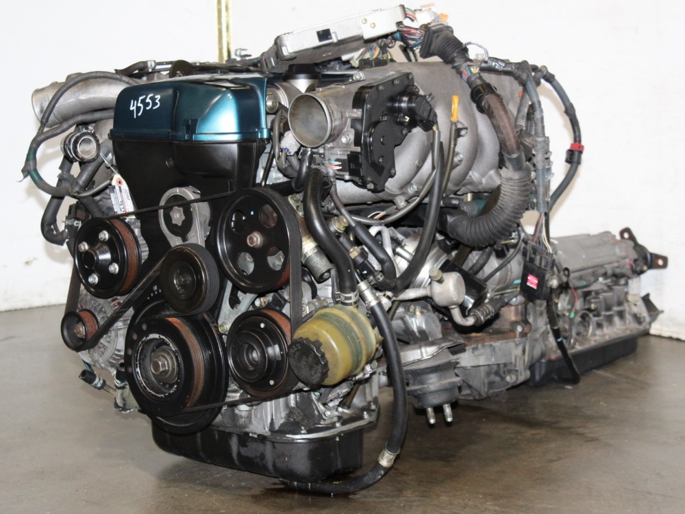 JDM 2JZ-GTE VVTI TWIN TURBO 3.0L DOHC ENGINE AUTOMATIC TRANSMISSION FOR TOYOTA CHASER