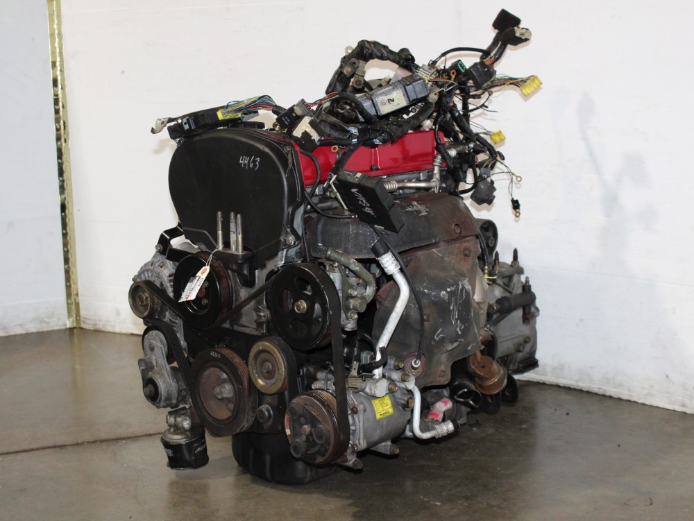 96 97 98 MITSUBISHI LANCER EVO 4 2.0L TURBO ENGINE AWD MT TRANSMISSION JDM 4G63T